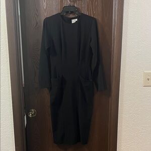 ASOS Classic Black Long Sleeve Dress